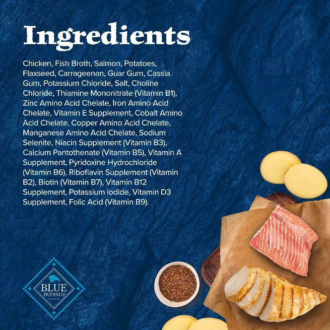 Blue Buffalo Wilderness High Protein Salmon & Chicken Canned Dog Food 12.5oz