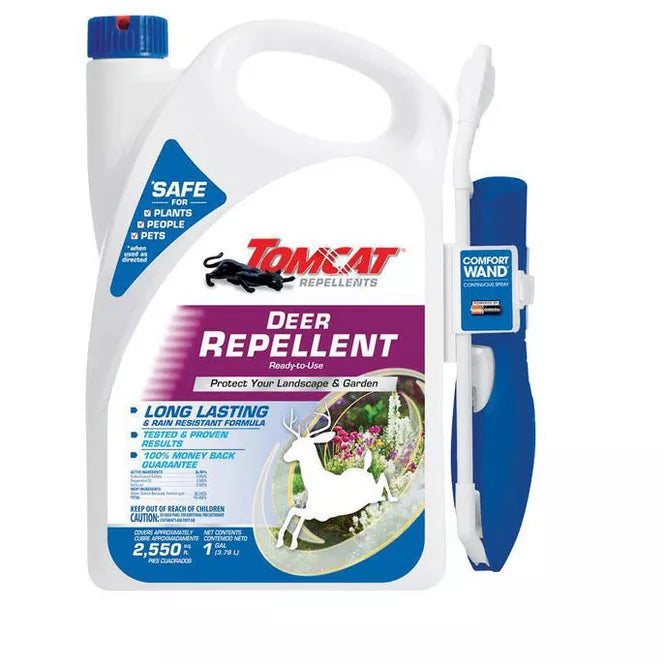 Tomcat Comfort Wand Animal Repellent Liquid For Deer 1 gal