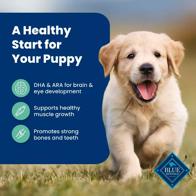 Blue Buffalo Life Protection Lamb & Oatmeal Recipe Puppy Dry Dog Food 30lb