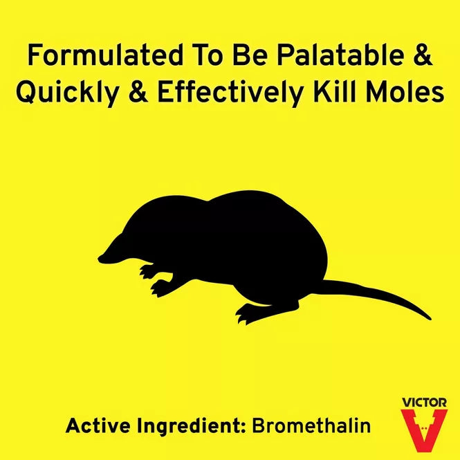 Victor Bait Worms For Gophers and Moles 10PK