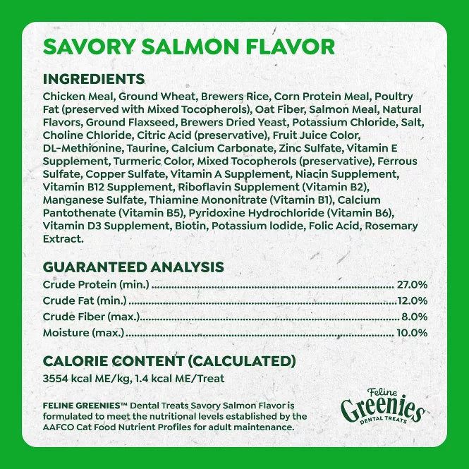 FELINE GREENIES SALM 5.5OZ