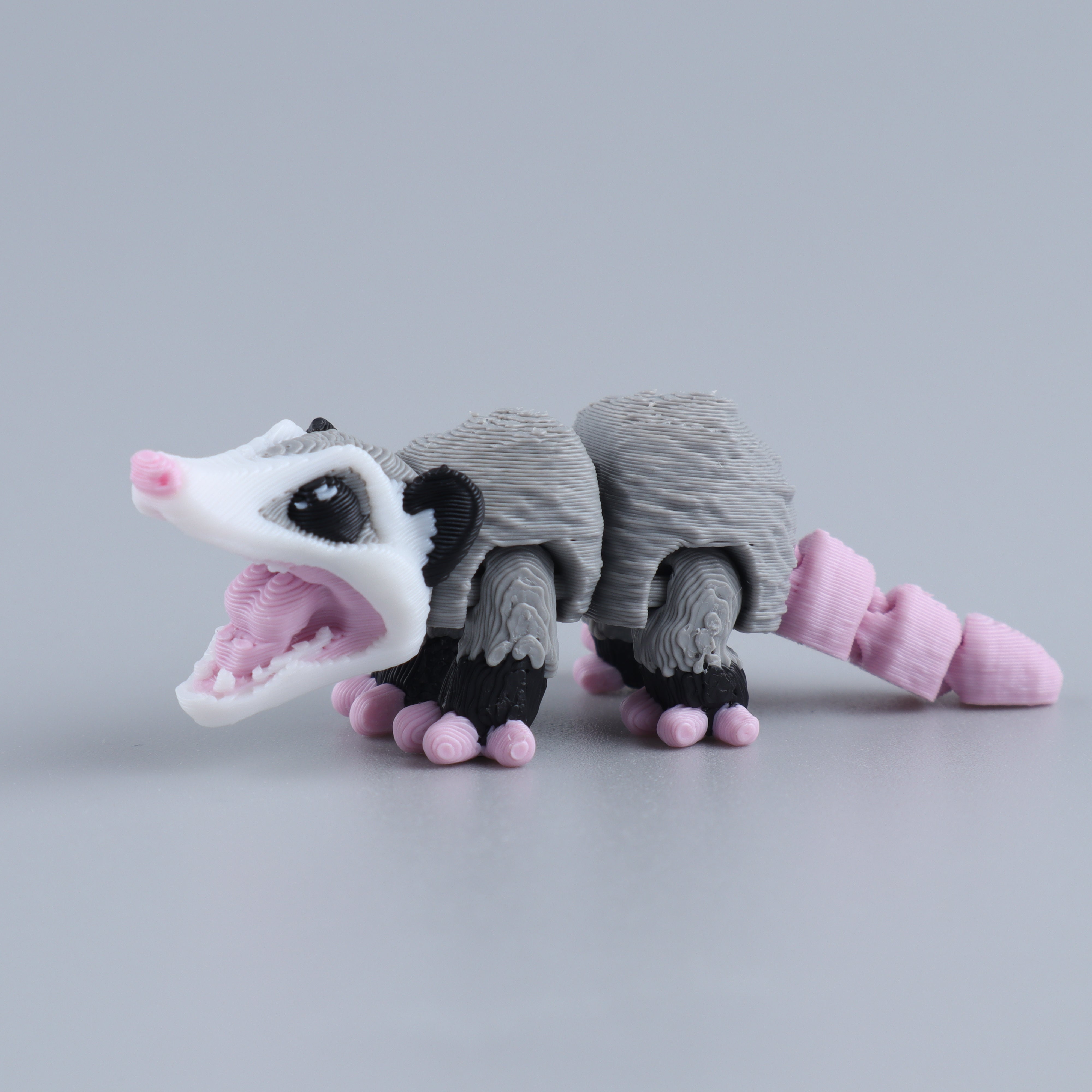 3D Printed Mini Fidget Creature Toy Pack – Articulated Party Favor Gift