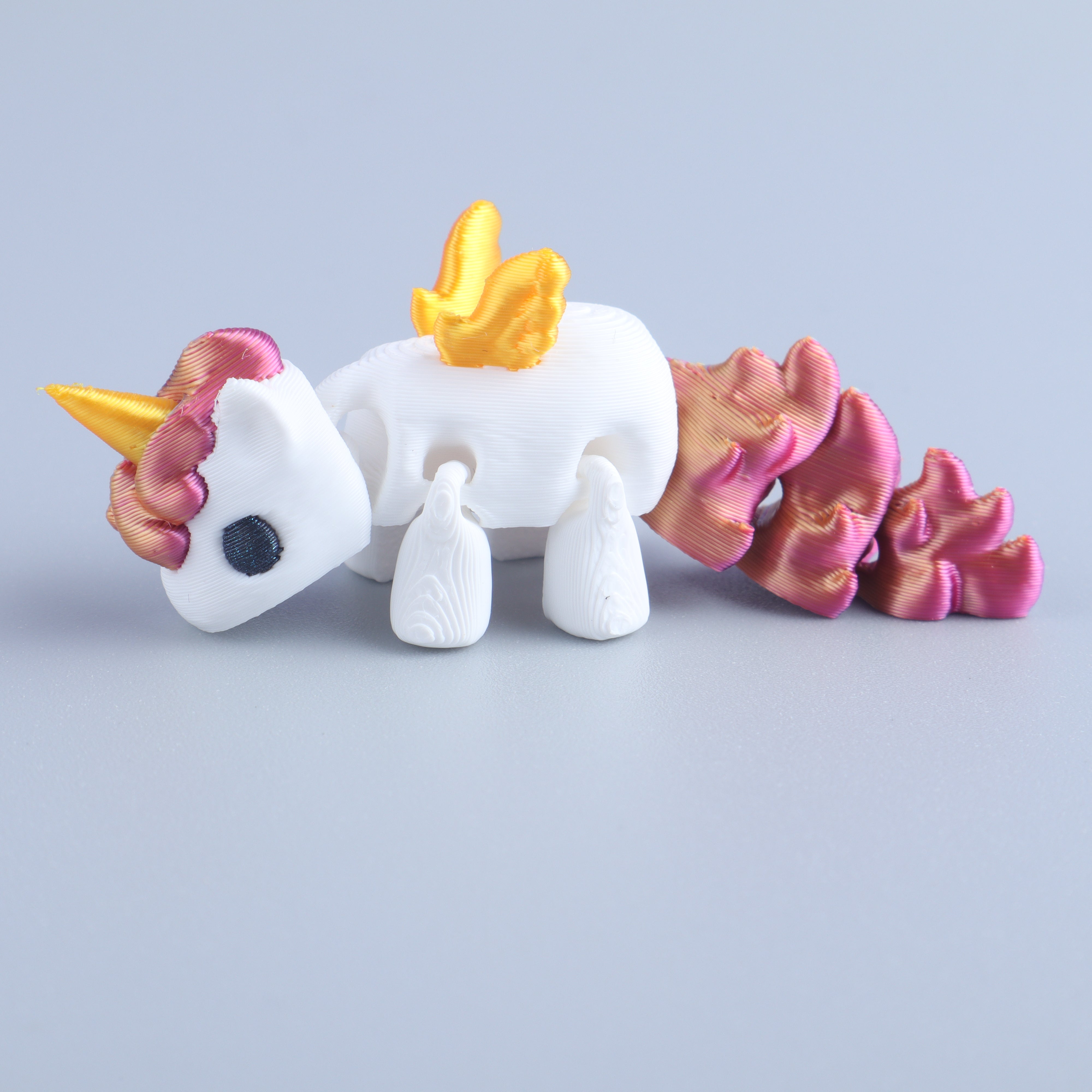 3D Printed Mini Fidget Creature Toy Pack – Articulated Party Favor Gift