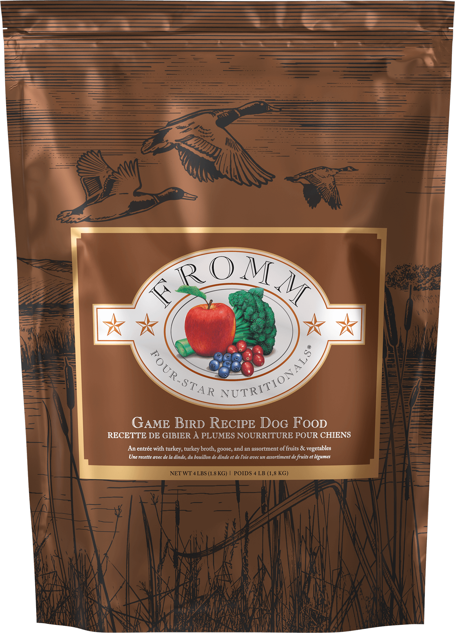 Fromm Four-Star Game Bird Recipe Dry Dog Food 26lb