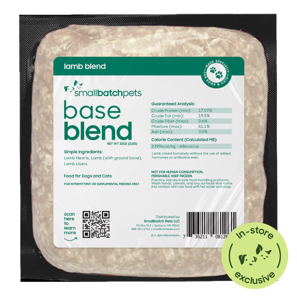 Smallbatch Frozen Raw Base Blend 2lb