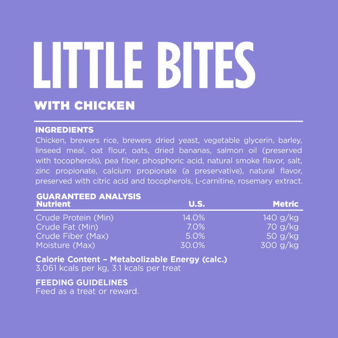 NutriSource LITTLE BITES CHIC TREAT 6OZ