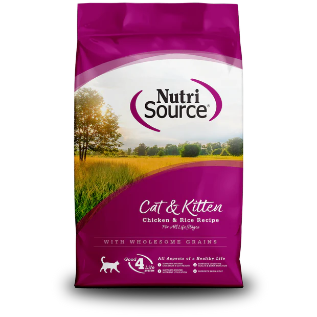 NutriSoruce Chicken & Rice All Life Stages Cat Food 16lb