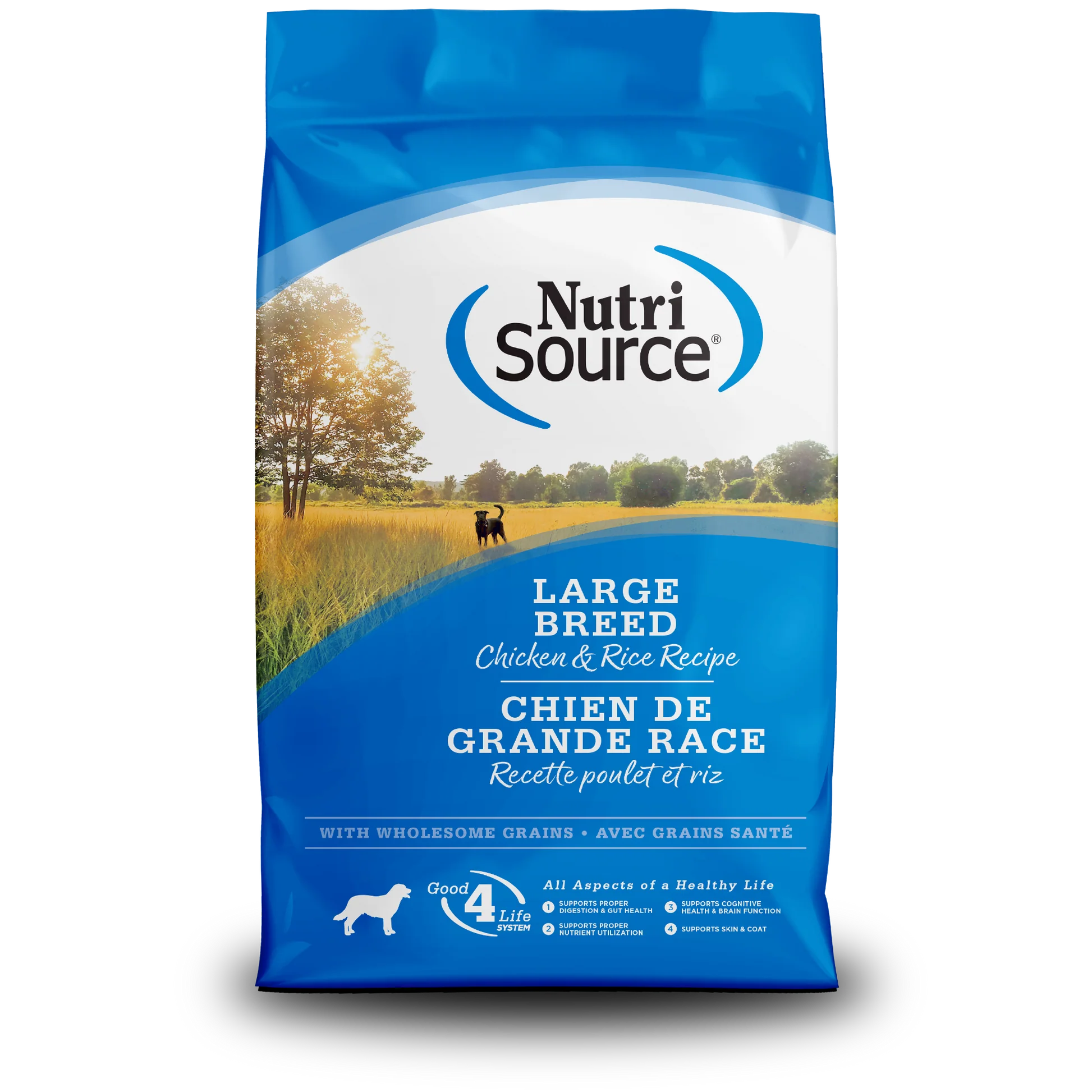 NutriSource Large Breed Chicken & Rice Recipe Dry Dog Food 26lb