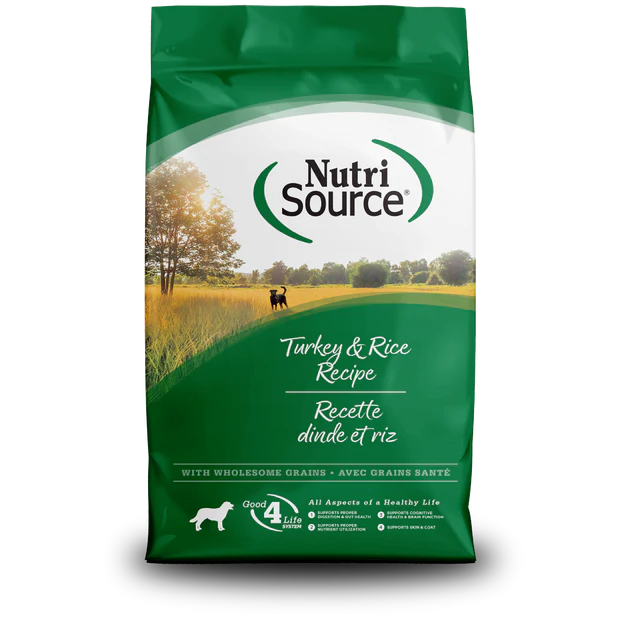 NutriSource Adult Turkey and Rice 26lb