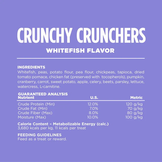 NutriSource Whitefish Crunchy Crunchers 14oz