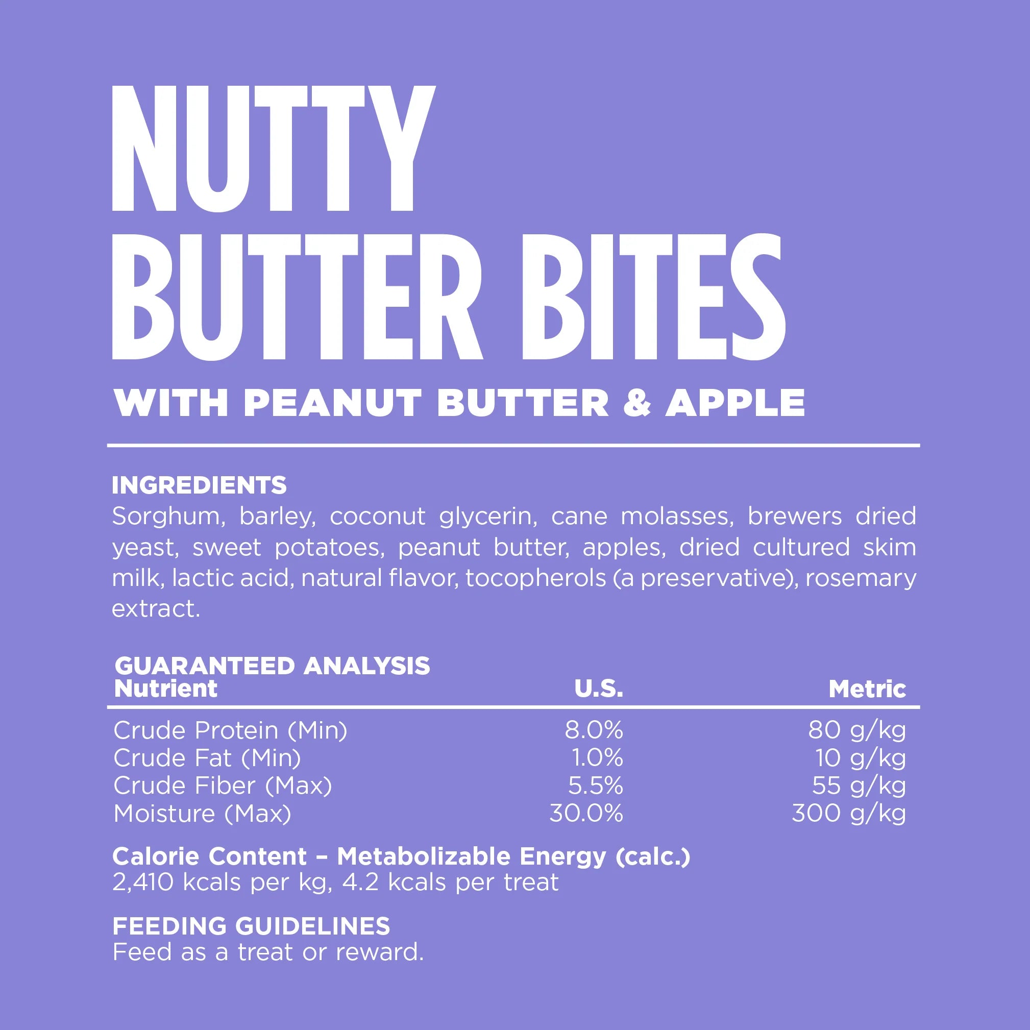 NutriSource NUTTY APPLE PEANU TREAT 6OZ