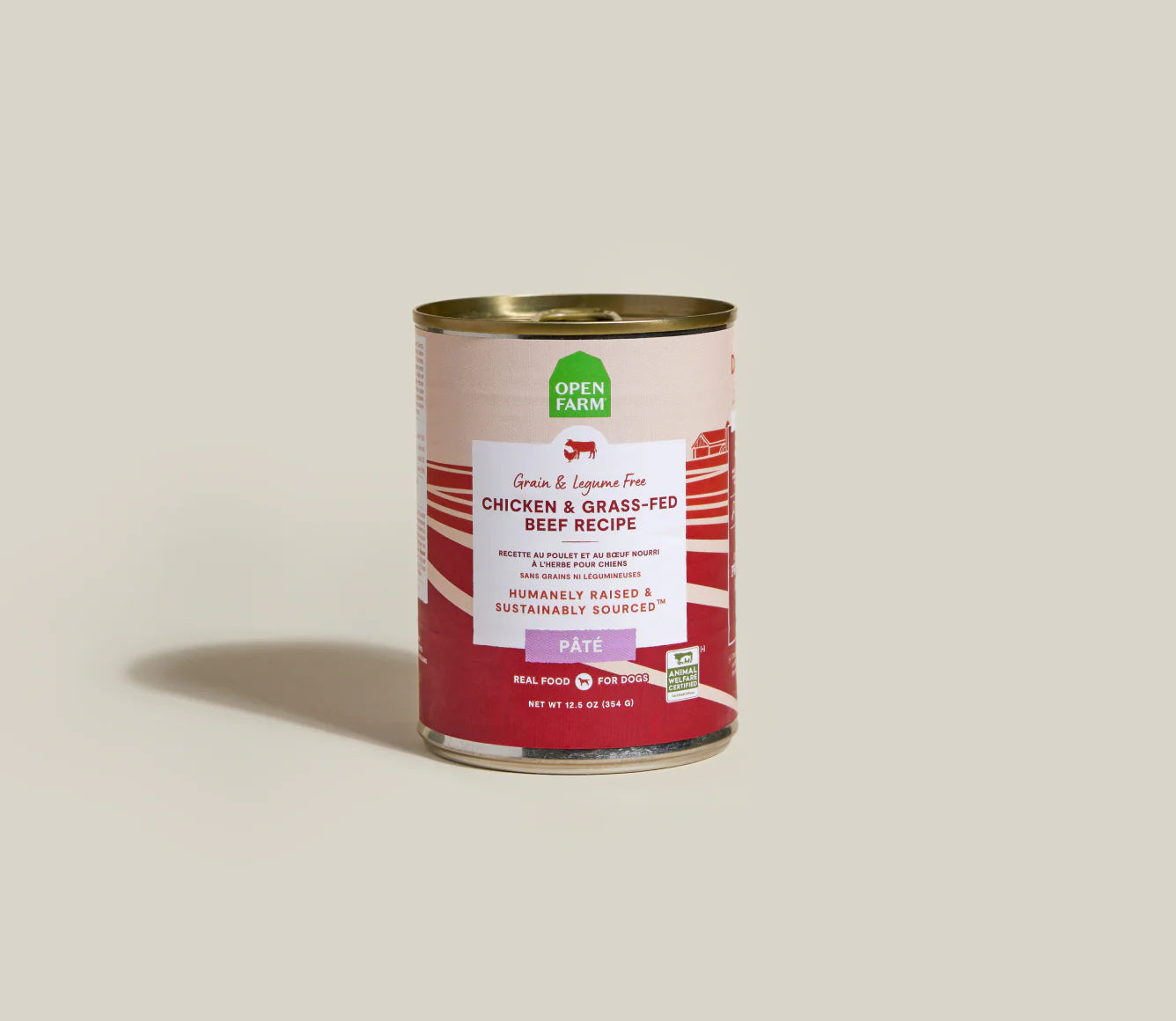 OPEN FARM CHICKEN AND GRASS-FED BEEF PATE CASE