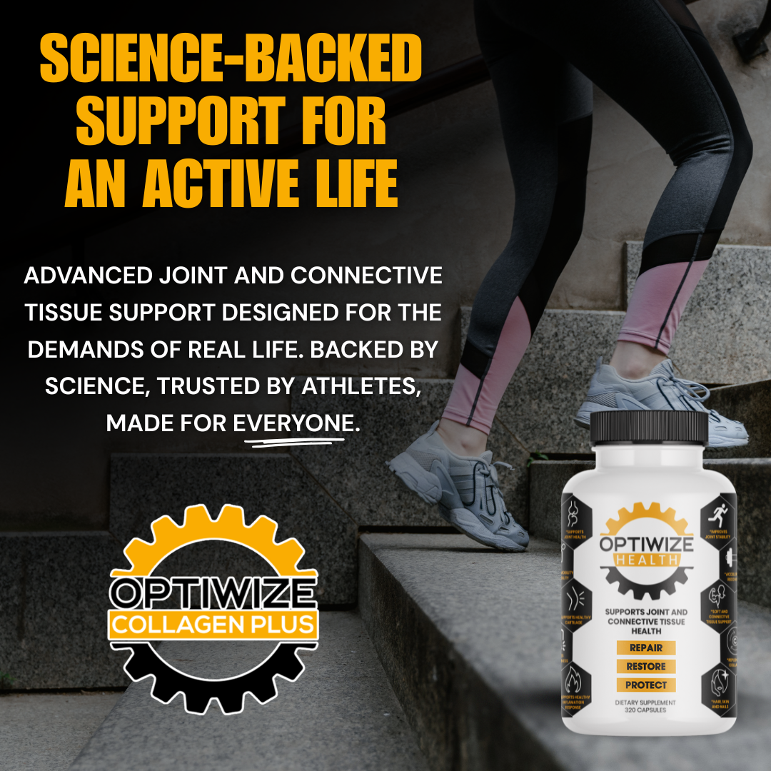 OptiWize Collagen +Plus Human Supplement for Joint Health