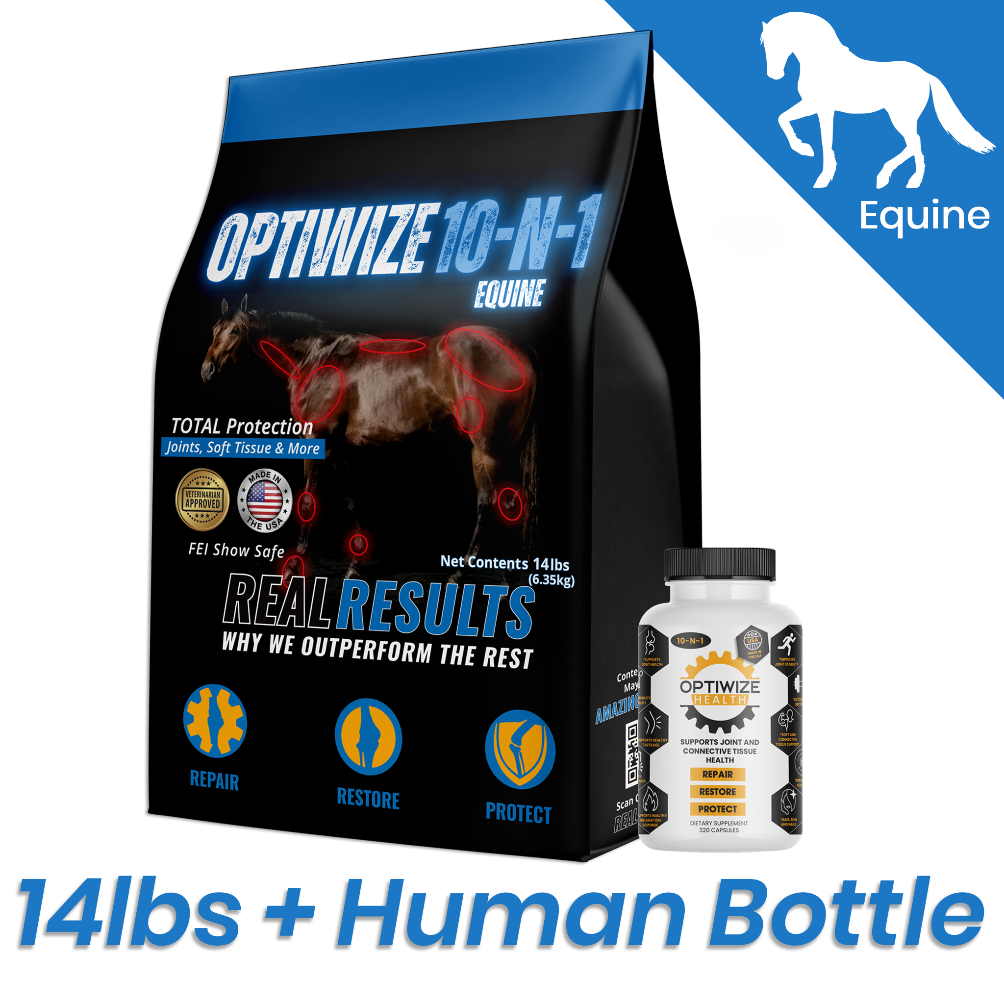 OptiWize Collagen +Plus Horse Joint Supplement