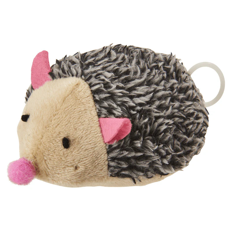 PLUSH JITTERY HEDGEHOG 3"