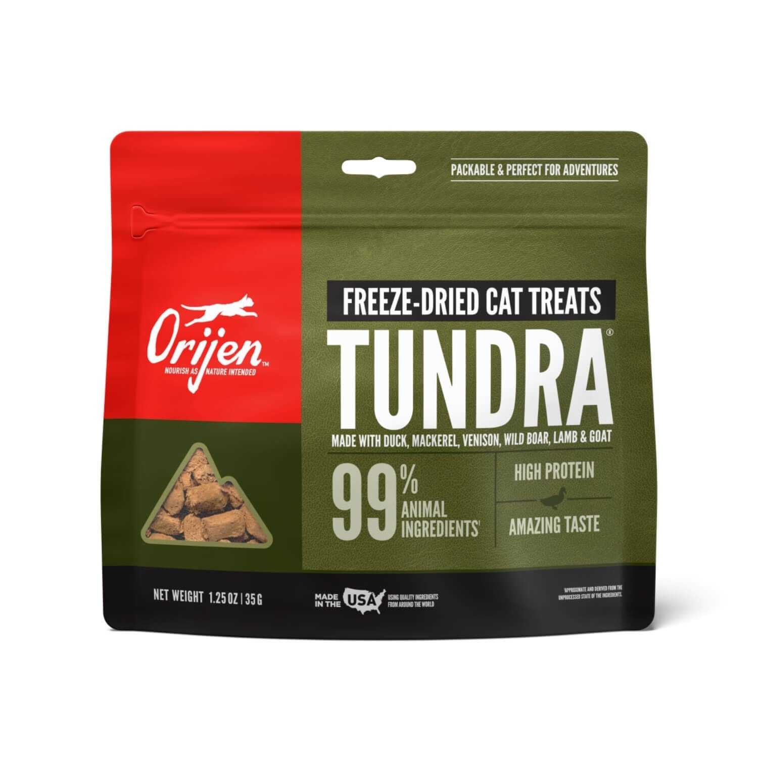 Orijen TUNDRA CAT treat 1.25