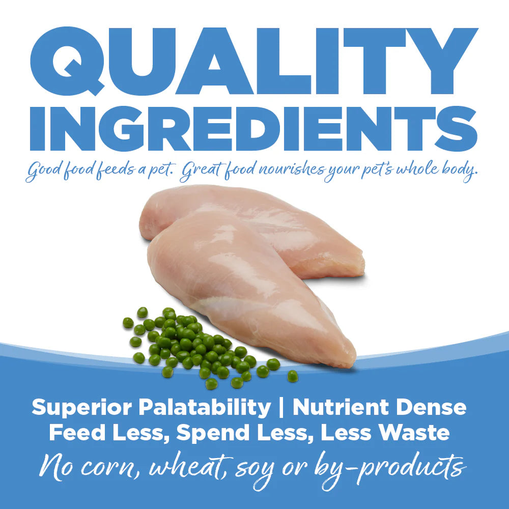 NutriSource PureVita Grain-Free Chicken & Peas Recipe Dry Cat Food 12lb