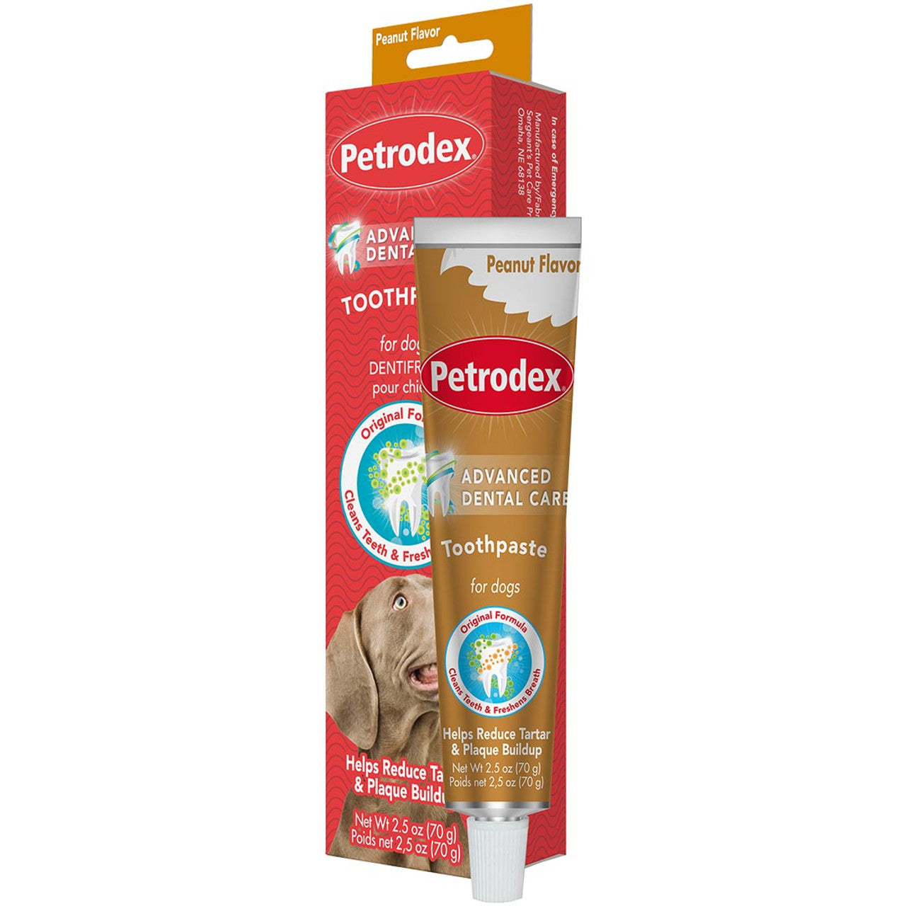 Petrodex Toothpaste Peanut Flavor 2.5 oz