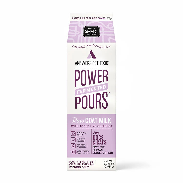 Answers Power Pours Raw Goat's Milk 1q