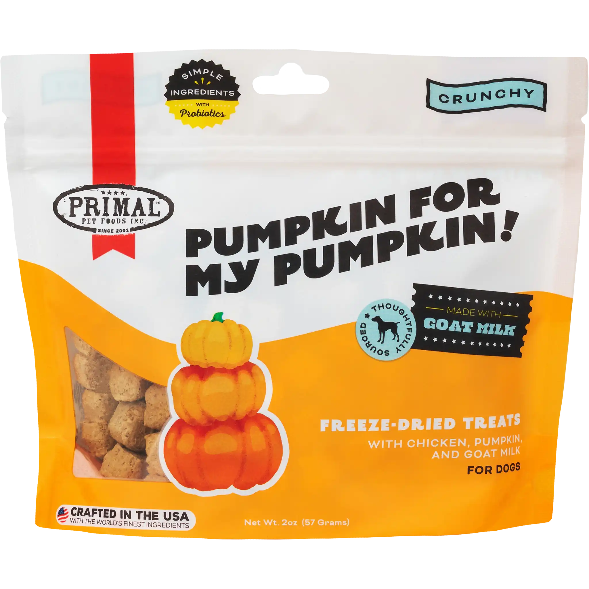 primal PUMPKIN FD TREAT 2OZ