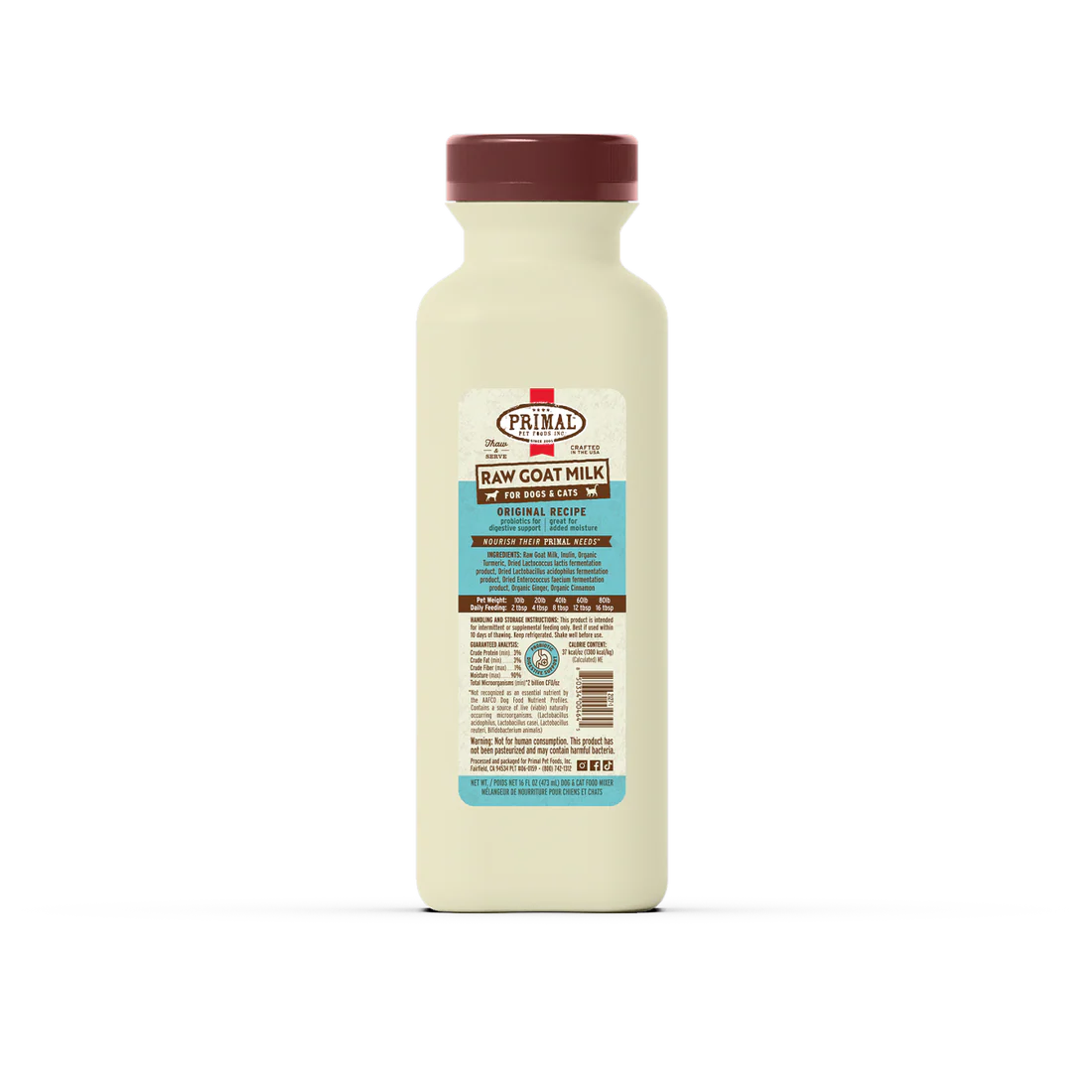 Primal Goats Milk Original Recipe 1p