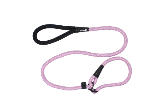 Alcott Adventures Slip Lead Rope Leash Medium Pink