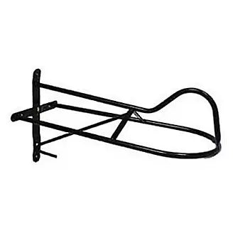 SADDLE RACK WALL MOUNT BLK
