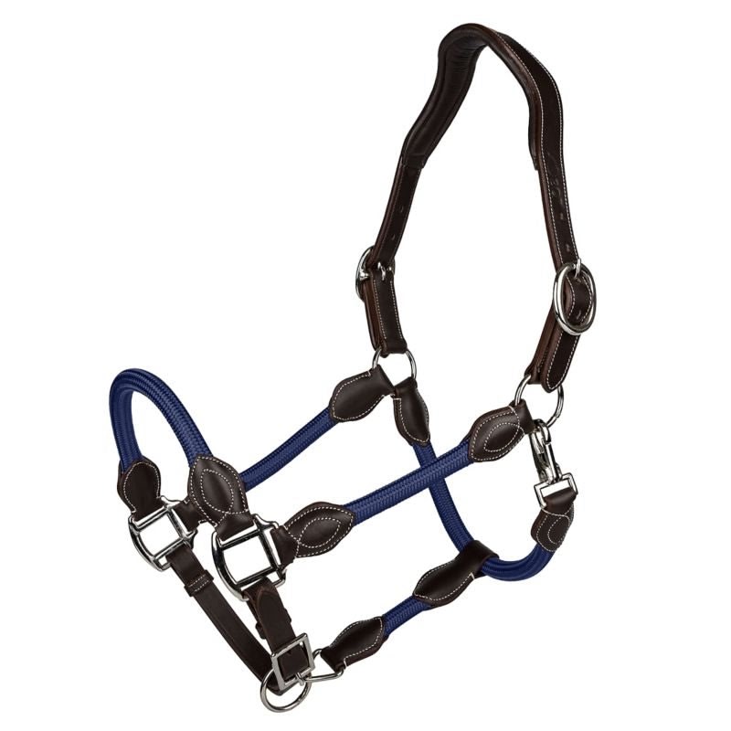 Oak Equestrian brand Leather Rope Halter