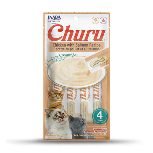 Inaba CHURU tube salmon/chicken 4pk