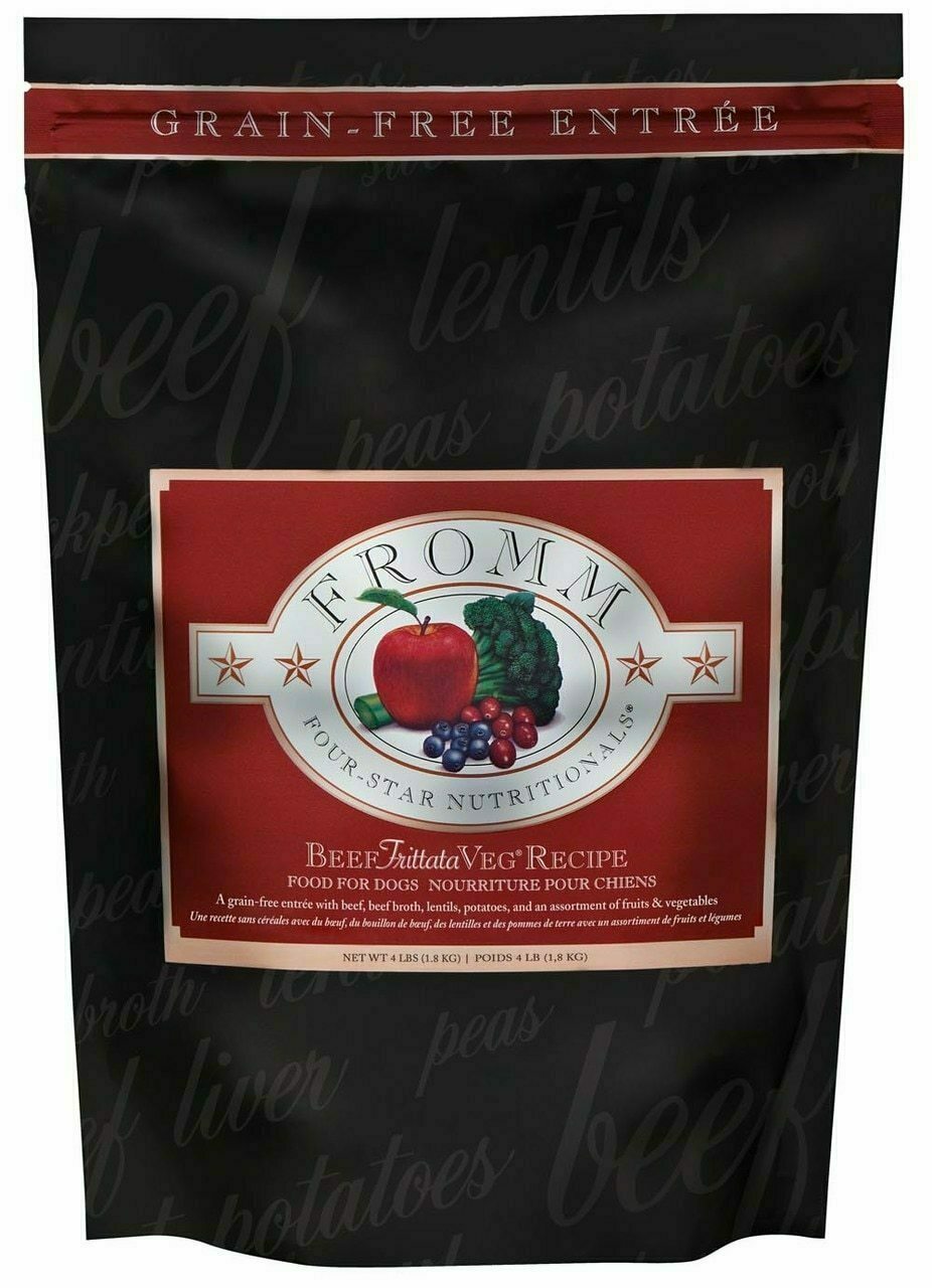Fromm Four-Star Beef Frittata Veg Recipe Dry Dog Food 26LB