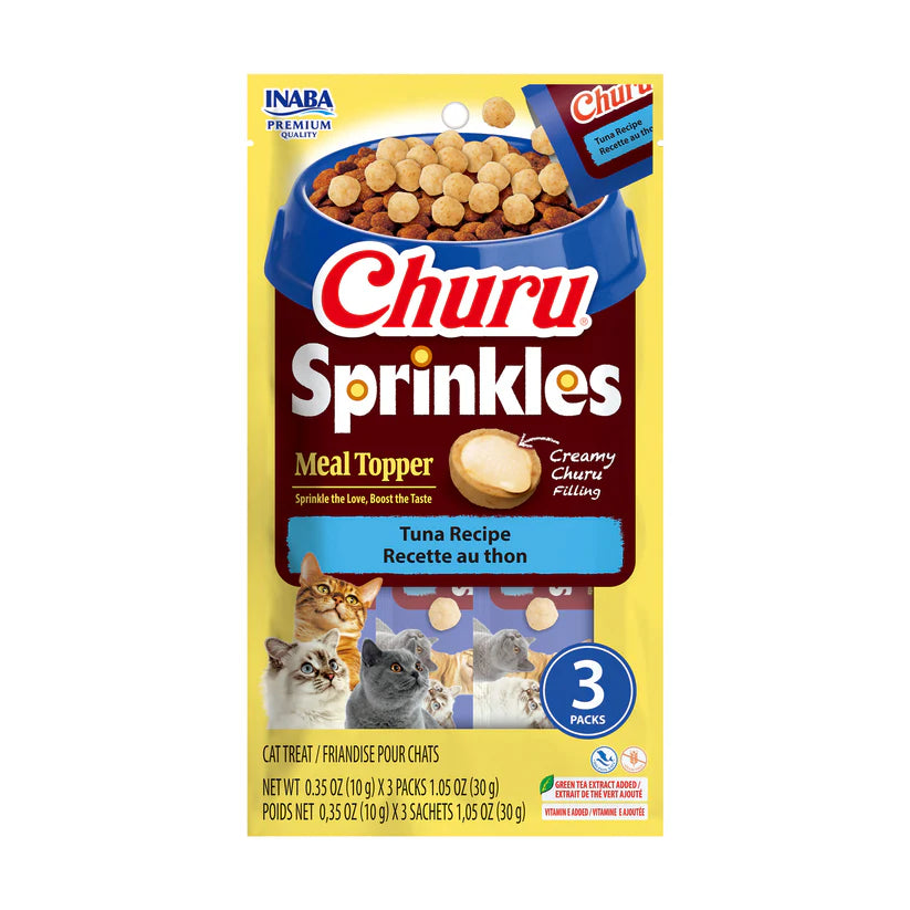 Inaba CHURU SPRNKL TUNA 3pk