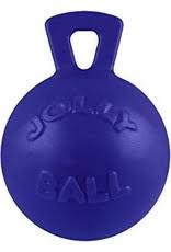 JOLLY BALL W/HANDLE PURPLE 10"