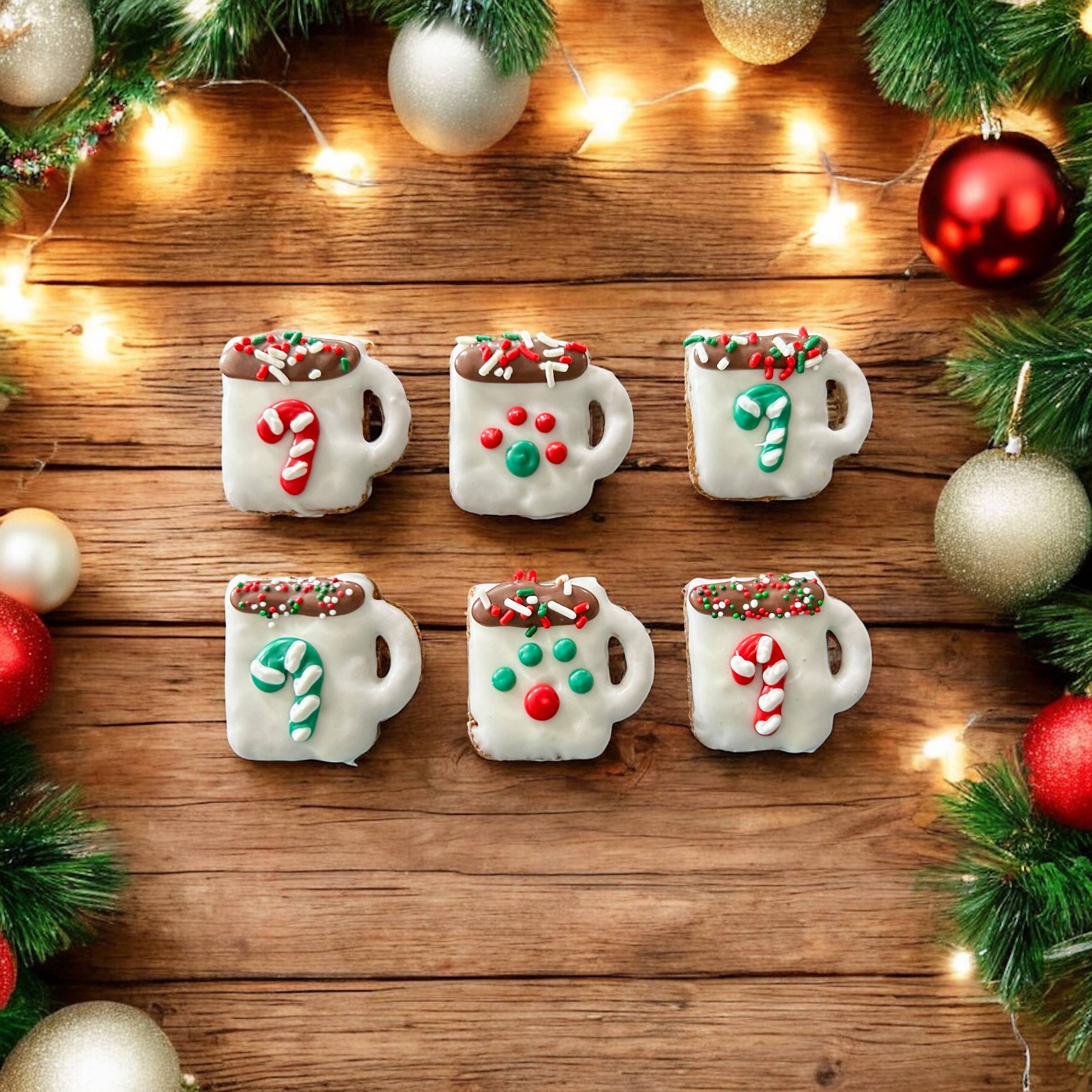 Mini Ho Ho Ho Cocoa dog treat