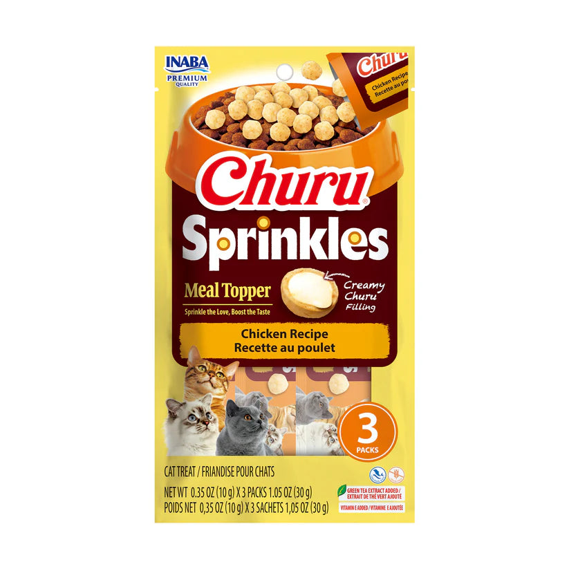 Inaba CHURU SPRNKL TUNA/si 3pk