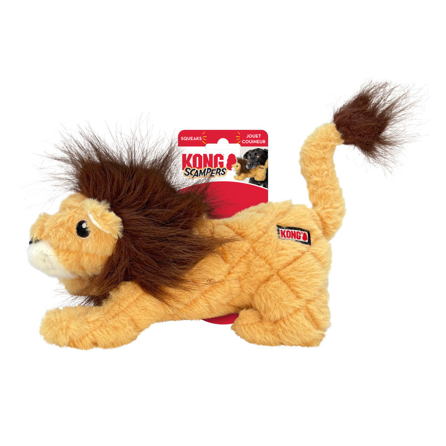 KONG SCAMPERS LION MEDIUM