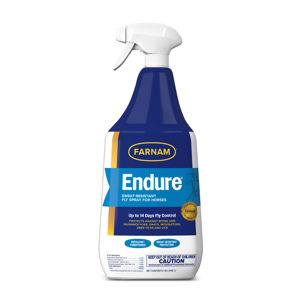 Farnam Endure Sweat-Resistant Fly Spray for Horses 32oz
