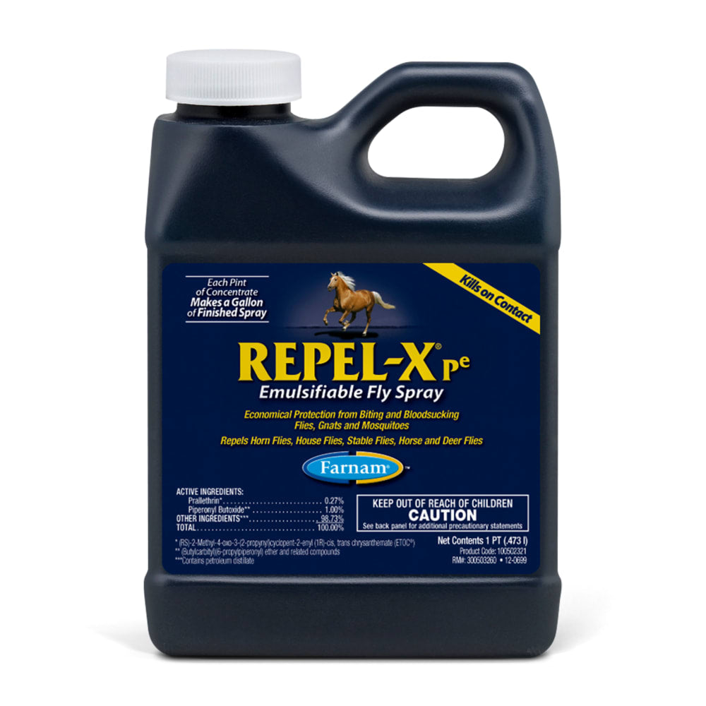 Farnam Repel-X pe Emulsifiable Equine Fly Spray Concentrate 32oz