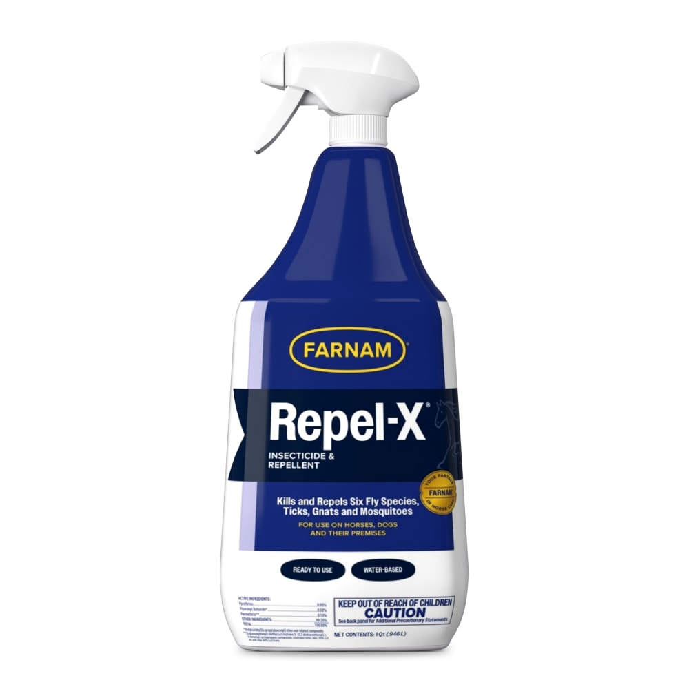 Farnam Repel-X Water Based Fly Spray for Horses 32oz
