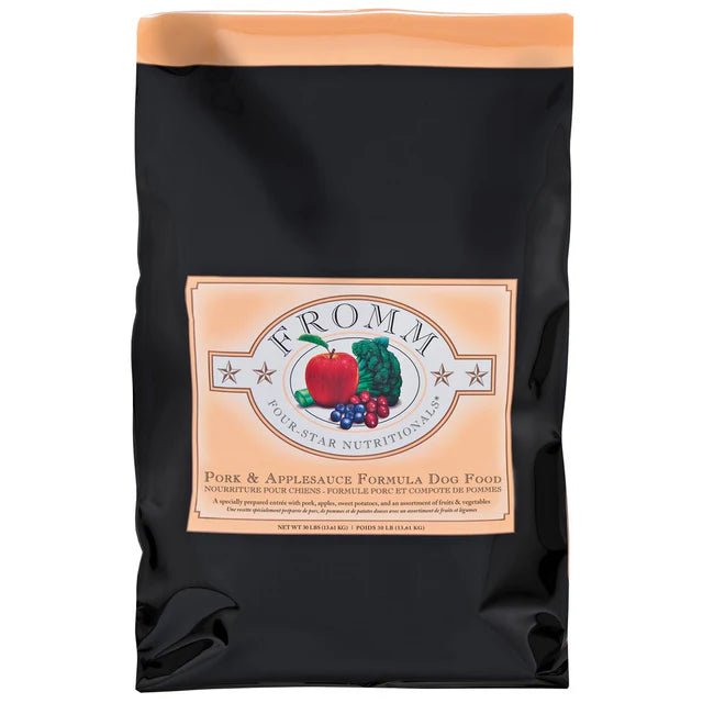 Fromm Four Star Pork & Applesauce Dry Dog Food 12lb