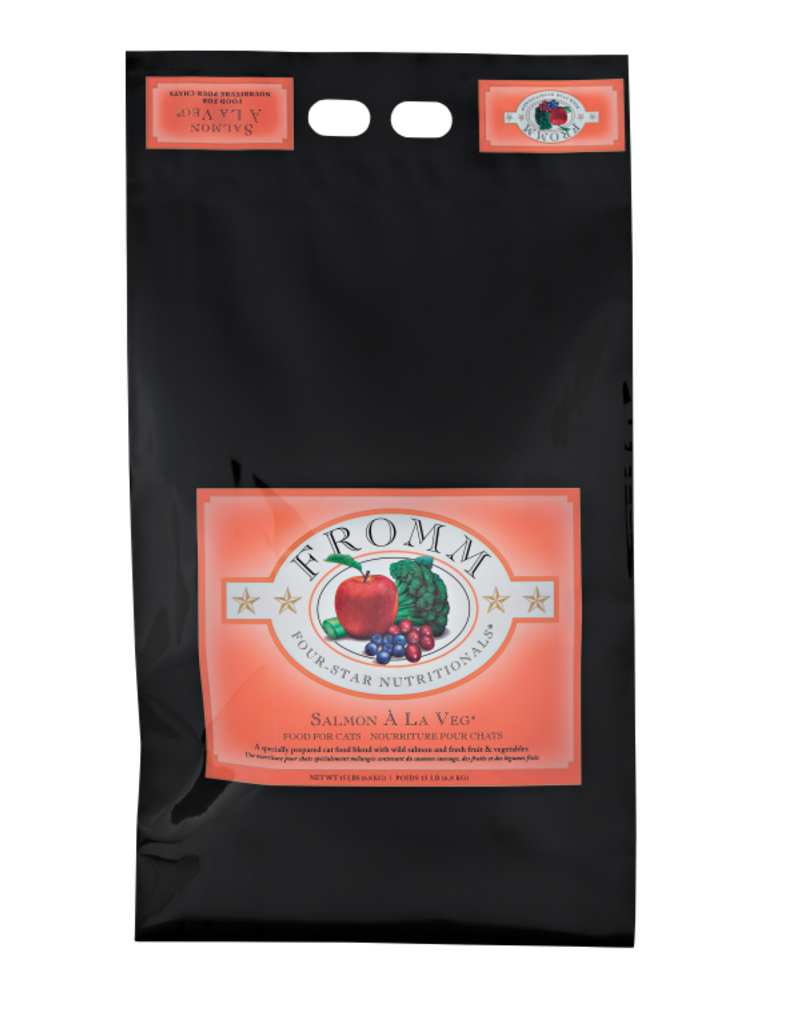 4STAR CAT SALMON & VEGGIE 10 L