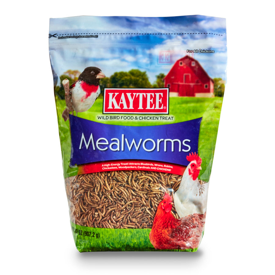 Kaytee Mealworm Food Pouch 32 oz