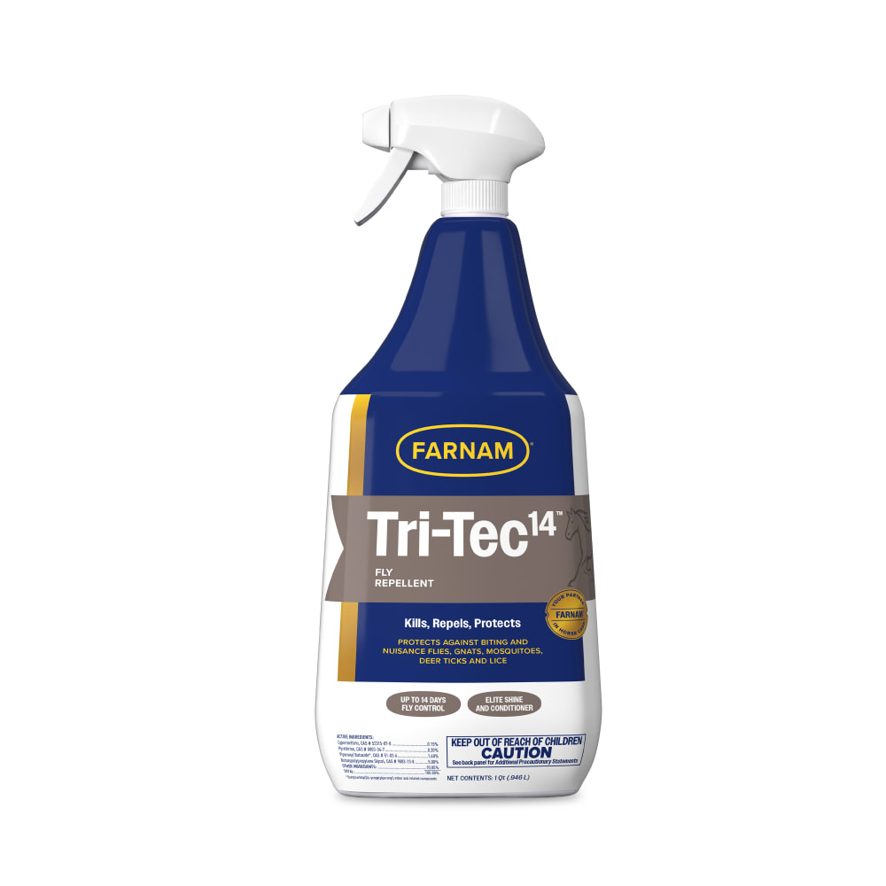 Farnam Tri-Tec 14 Fly Repellent Horse Fly Spray 32oz
