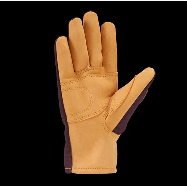 Carhartt Women's Indoor/Outdoor Work Gloves Purple Medium 1 pair