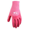 Wells Lamont Women's Indoor/Outdoor Latex Grip Gloves Pink Small 1 pair