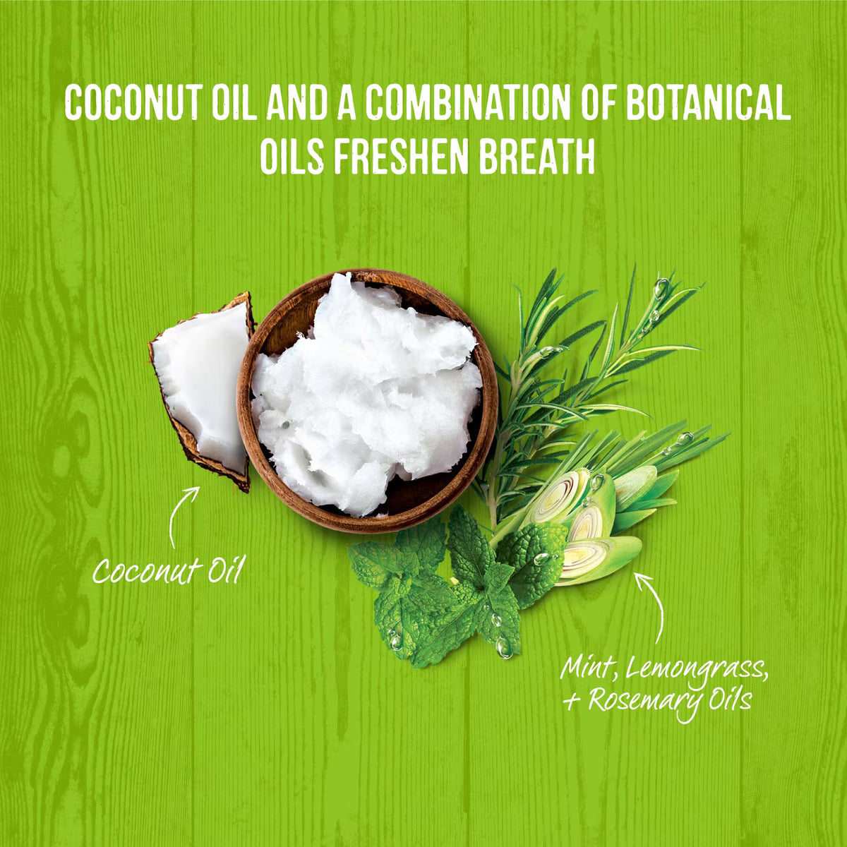Merrick Fresh Kisses Infused with Coconut Oil & Botanicals Extra Small Dental Dog Treats 33ct