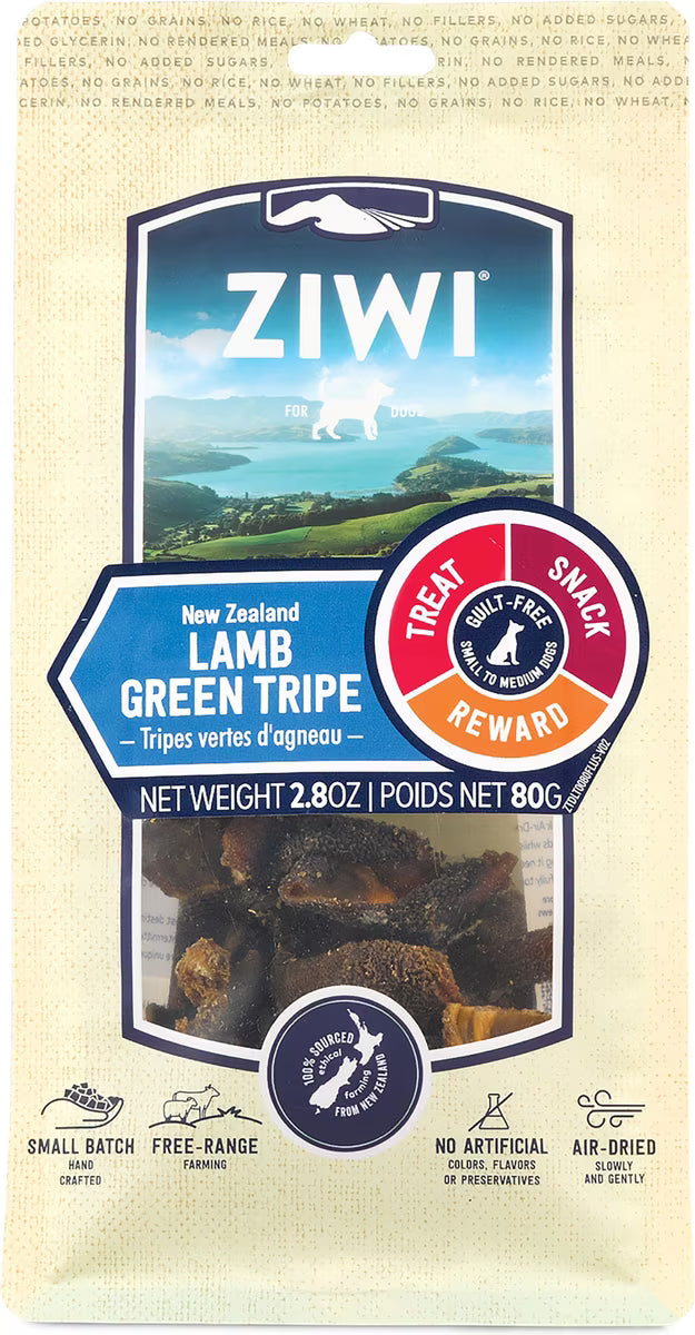 ZIWIPEAK LAMB GREEN TRIPE2.8oz