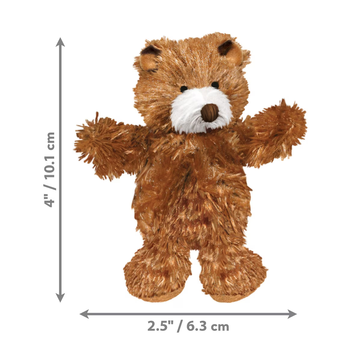 TEDDY BEAR XSML DOG TOY