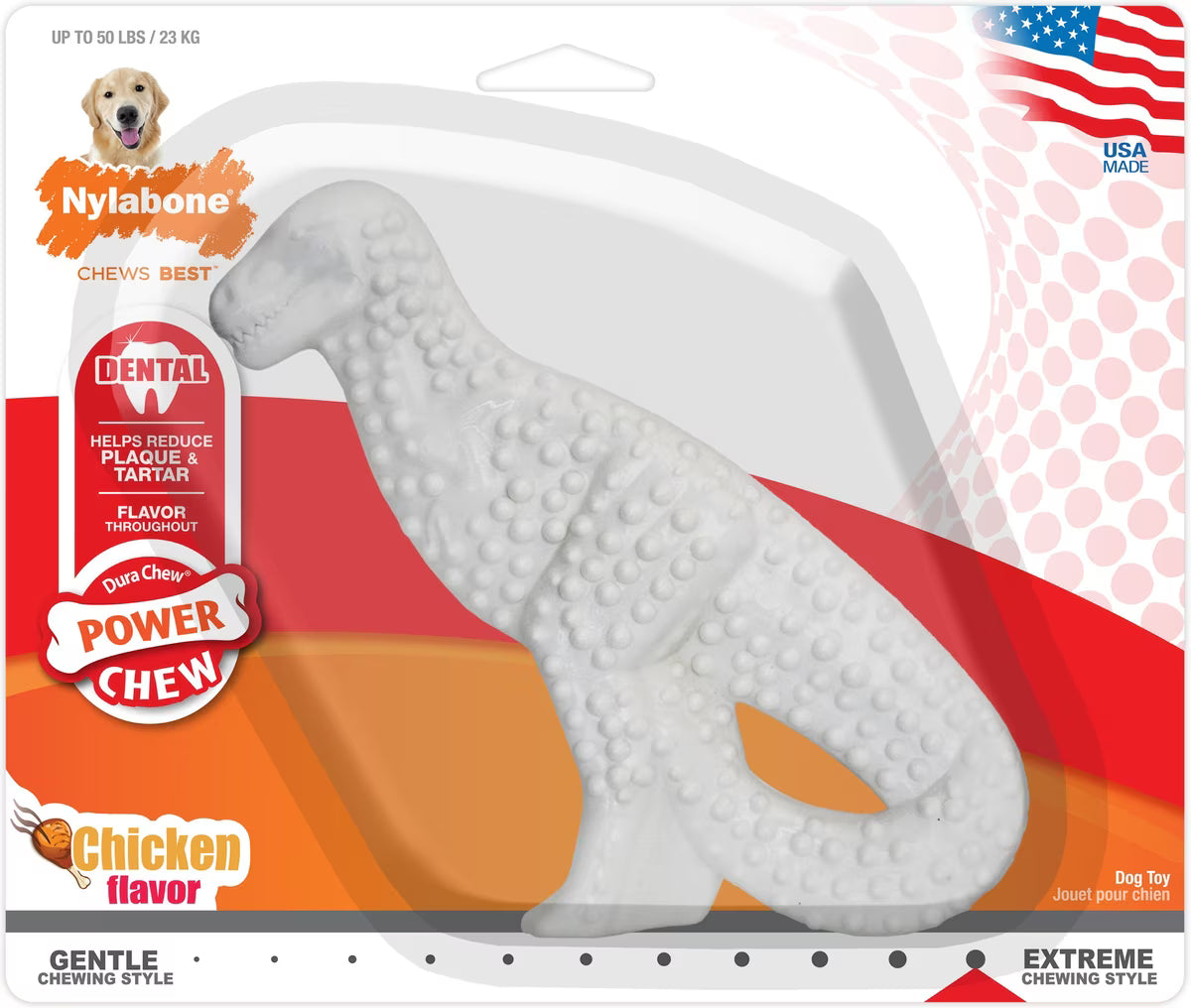 NYLABONE DENTAL DINOSAUR