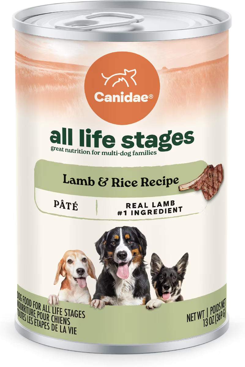 Canidae All Life Stages Lamb & Rice Formula Canned Dog Food 13oz