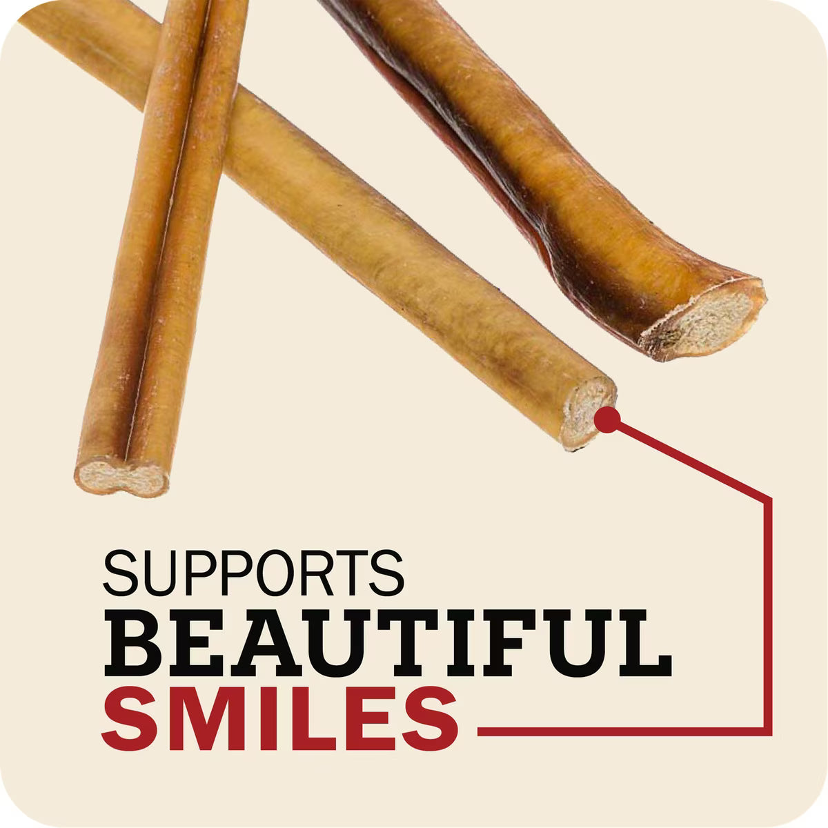 Redbarn Bully Stick Dog Chew 12in